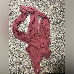 Lulus wrap around body suit